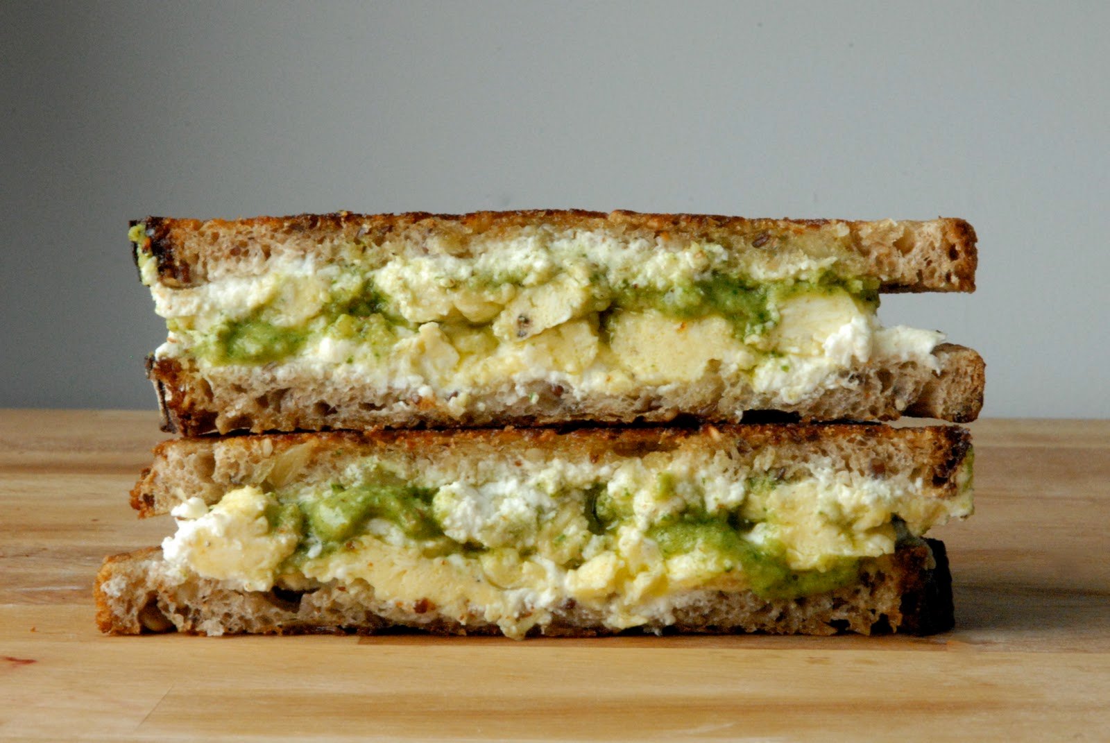 Goat Cheese Grilled Cheese