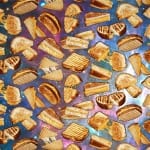 space grilled cheese pattern