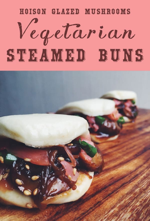 steamed bun glazed mushrooms - Bao Fillings