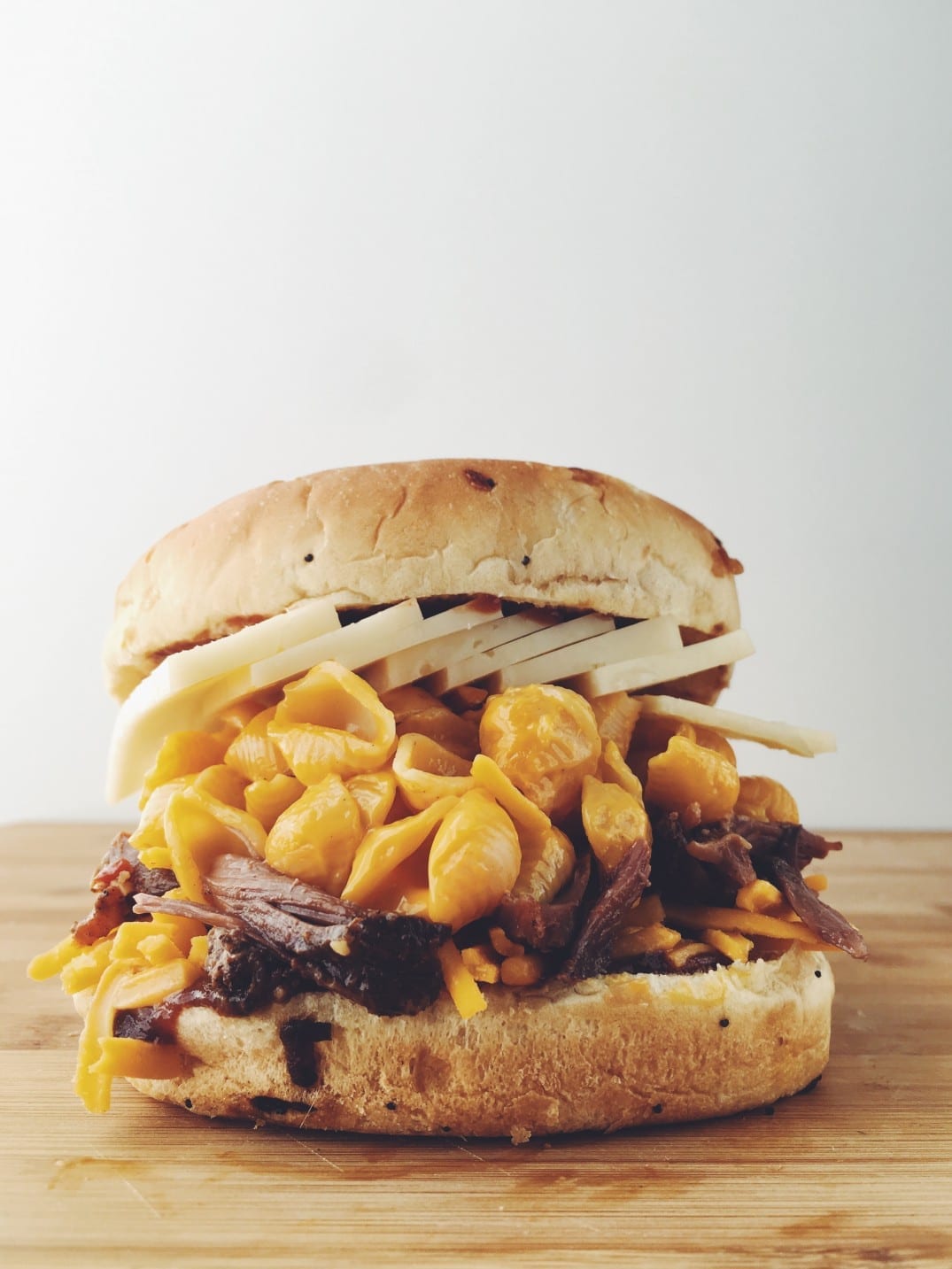 Grilled Macaroni + Cheese Sandwich with Braised Short Ribs - The Heart ...