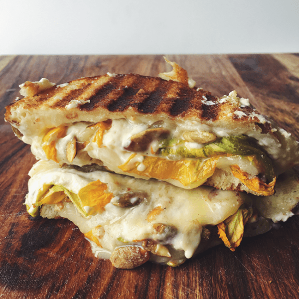 squash blossom grilled cheese social 