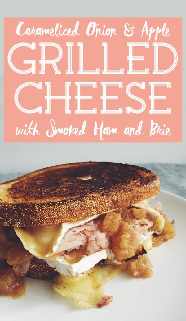 Caramelized Onion Apple Grilled Cheese Social