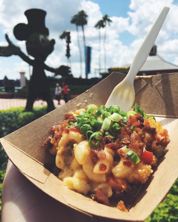 Epcot's 2016 Food and Wine Festival Best Cheese Dish 1 Macaroni and Cheese