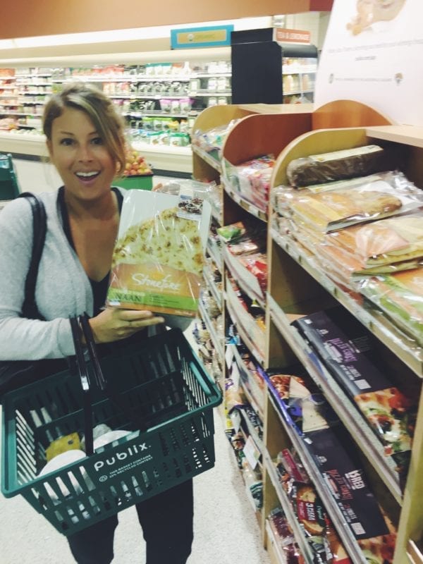 grilled cheese social blogger mackenzie smith at publix