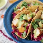 Coconut Tequila Fish Tacos