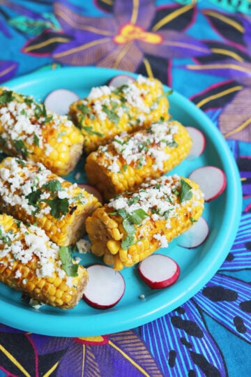 honey tequila + lime street corn