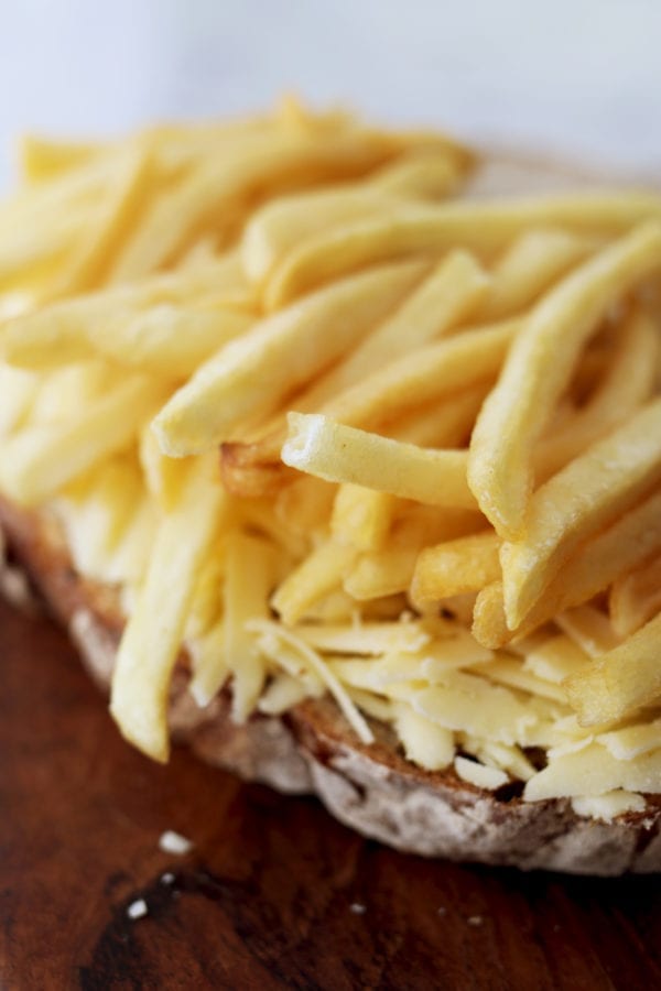 Animal Style Loaded French Fry Grilled Cheese Sandwich Recipe