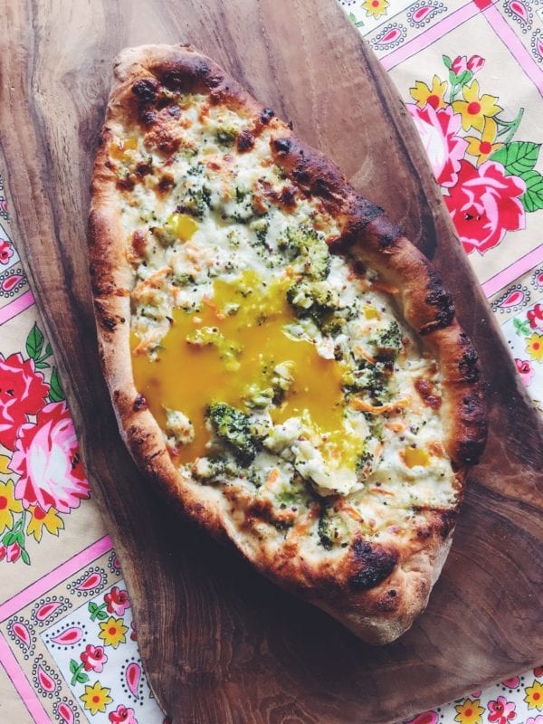 Broccoli Cheese Khachapuri