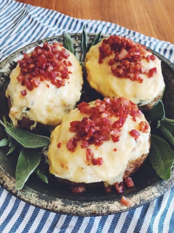 Twice Baked Stuffed Potatoes