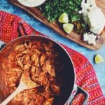 the easiest spicy chicken tinga recipe ever! Perfect for tacos, quesadillas, salad bowls and tostadas!