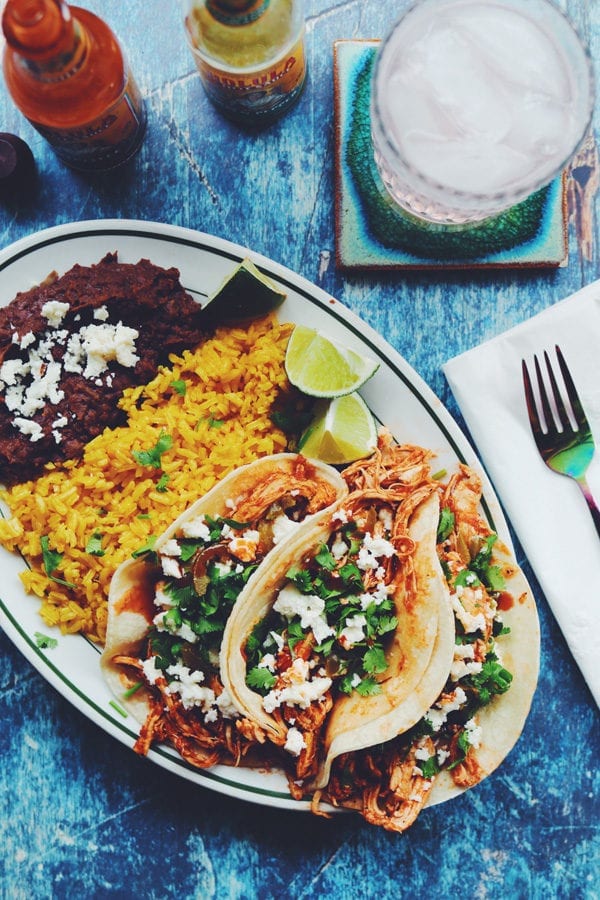 Chicken Tinga Tacos