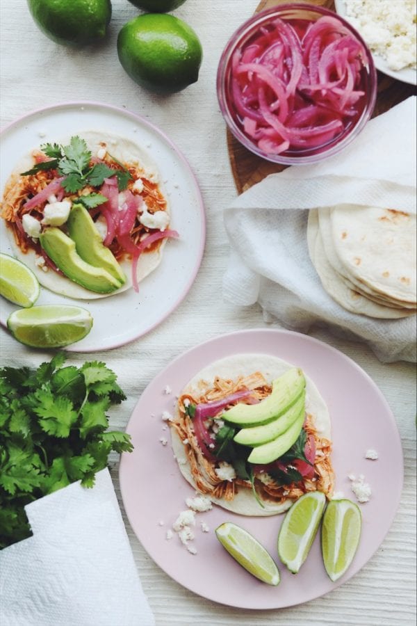 Chicken Tinga Tacos