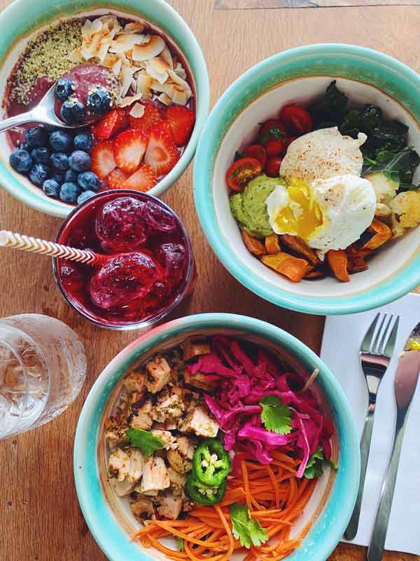 Bowls from birds of paradise