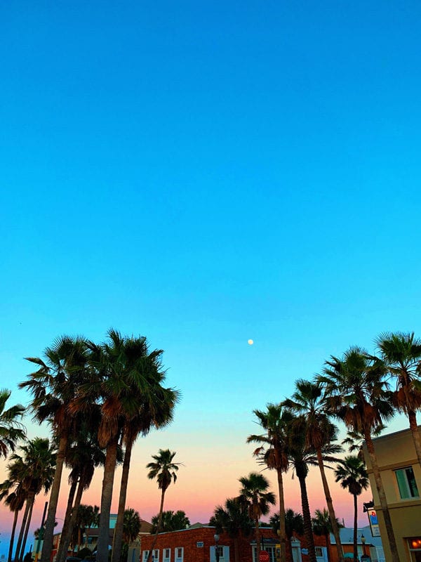 Sunset over Atlantic Beach