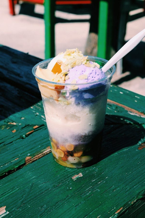 Halo Halo from BBQ Meat Sticks in Jacksonville Florida