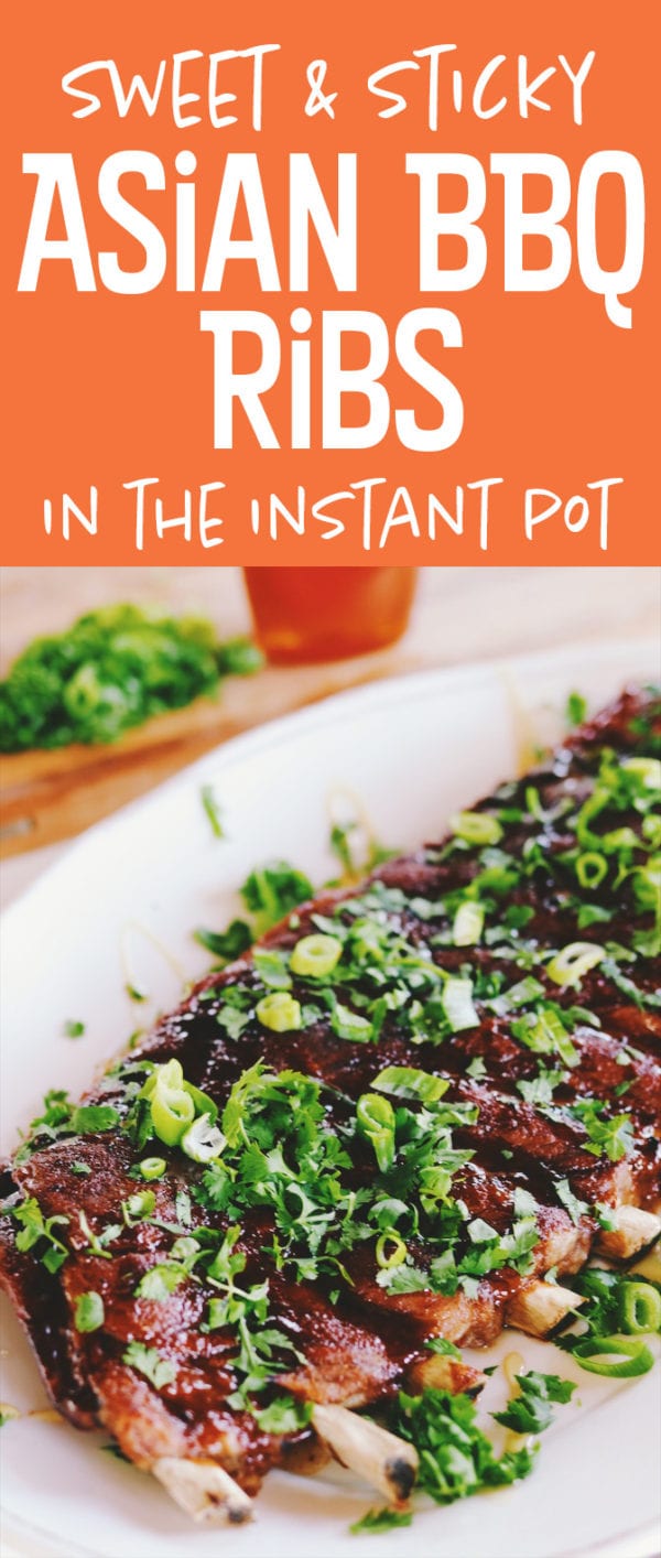 Instant Pot Ribs - Asian BBQ Recipe - Grilled Cheese Social