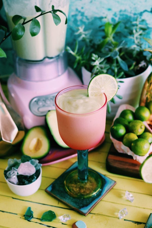 Avocado Key Lime Colada - upgraded malibu pina colada