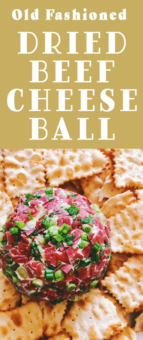 dried beef cheese ball