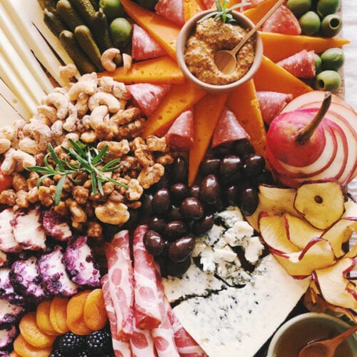 Festive Fall Charcuterie and Cheese Board