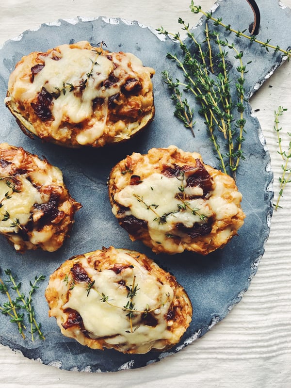 french onion twice baked potatoes