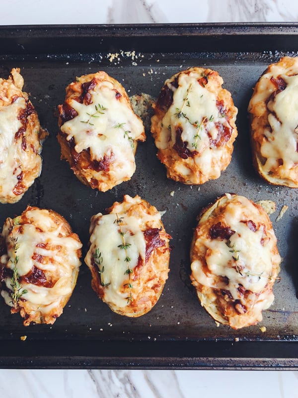 french onion twice baked potatoes