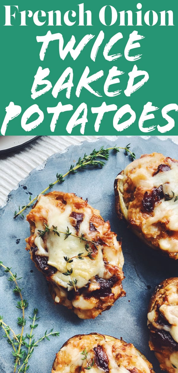 French Onion Baked Potatoes Recipe