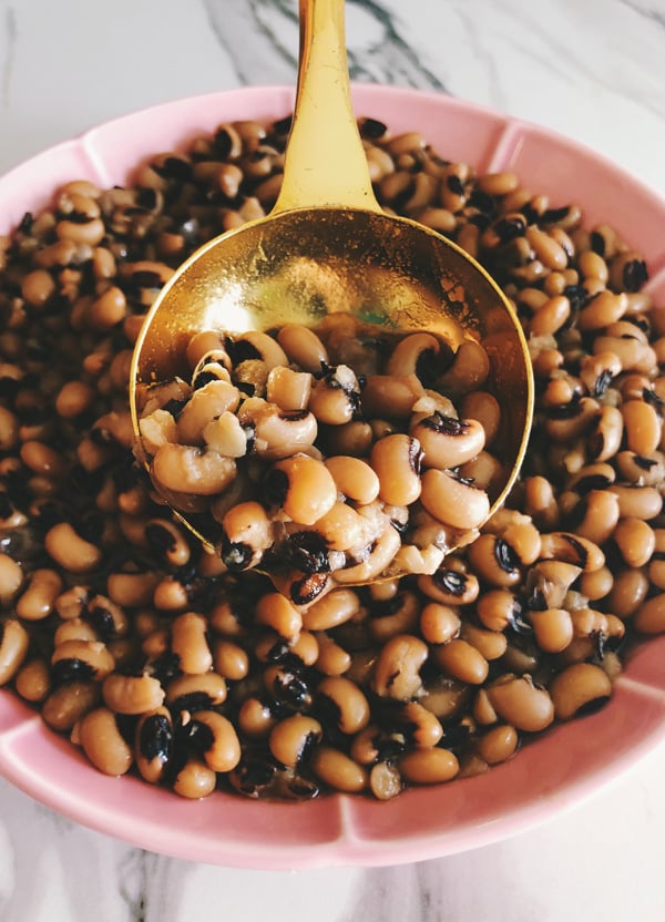 instant pot black eyed peas