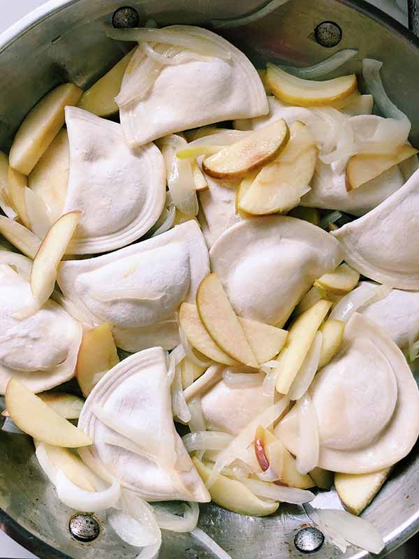How to cook Frozen Pierogies - One Pot Dinner