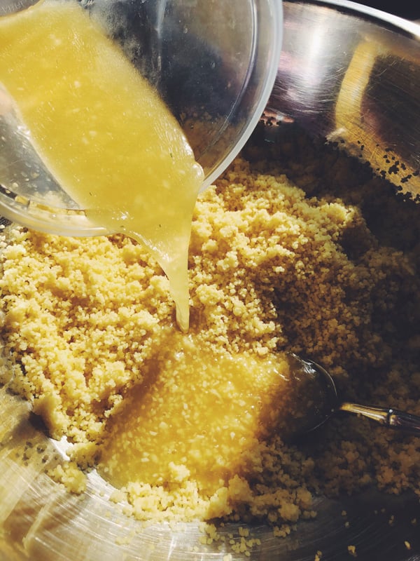 how to make lemony couscous