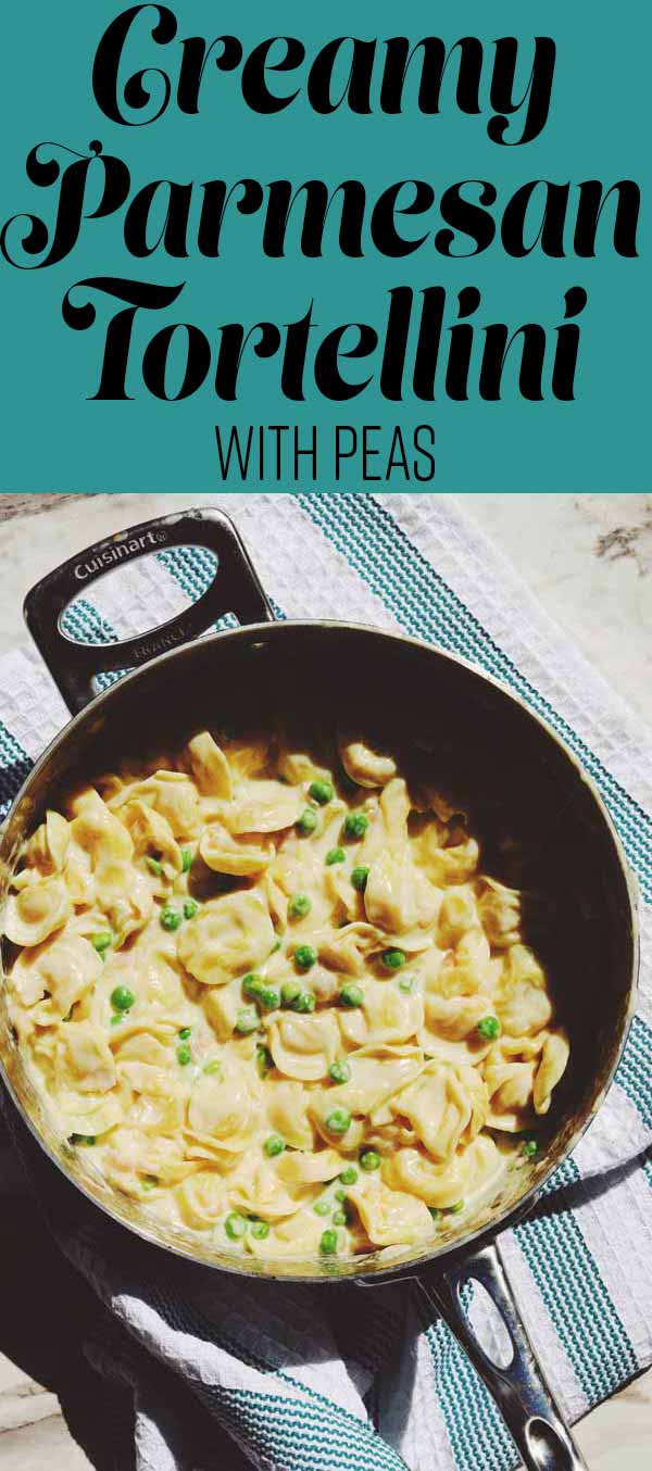 Minute Tortellini Alla Panna With Peas Grilled Cheese Social