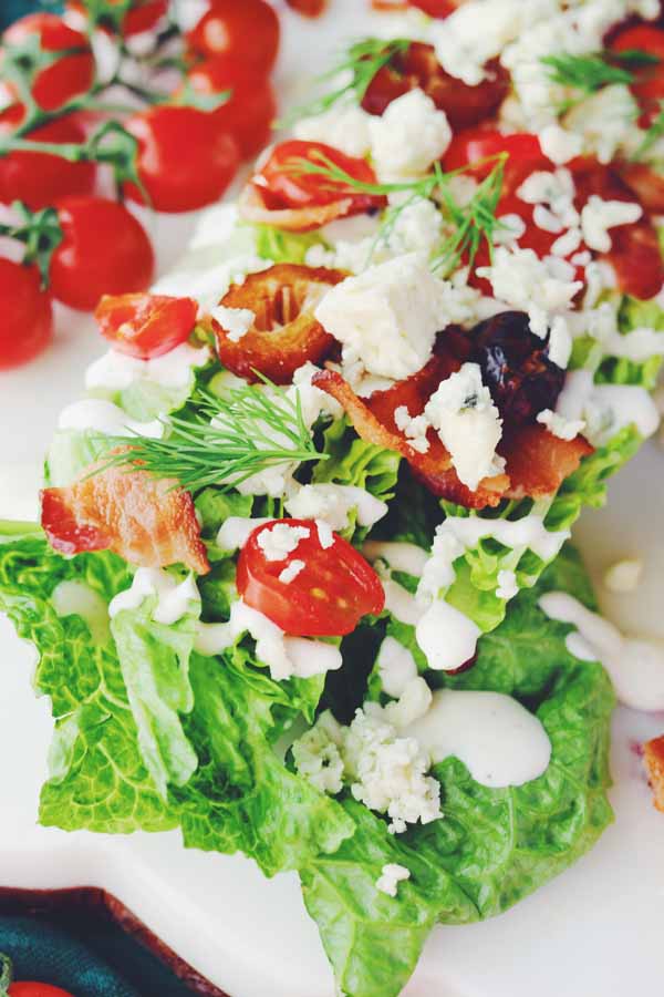 romaine wedge salad