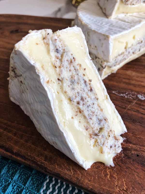 black truffle brie