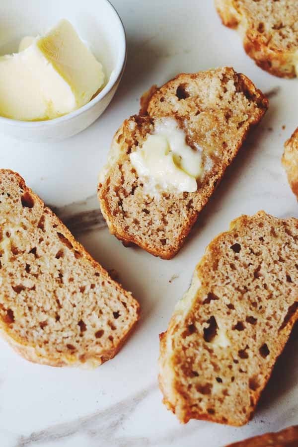 Beer Cheese Bread with Guinness & Irish Cheddar - Grilled Cheese Social