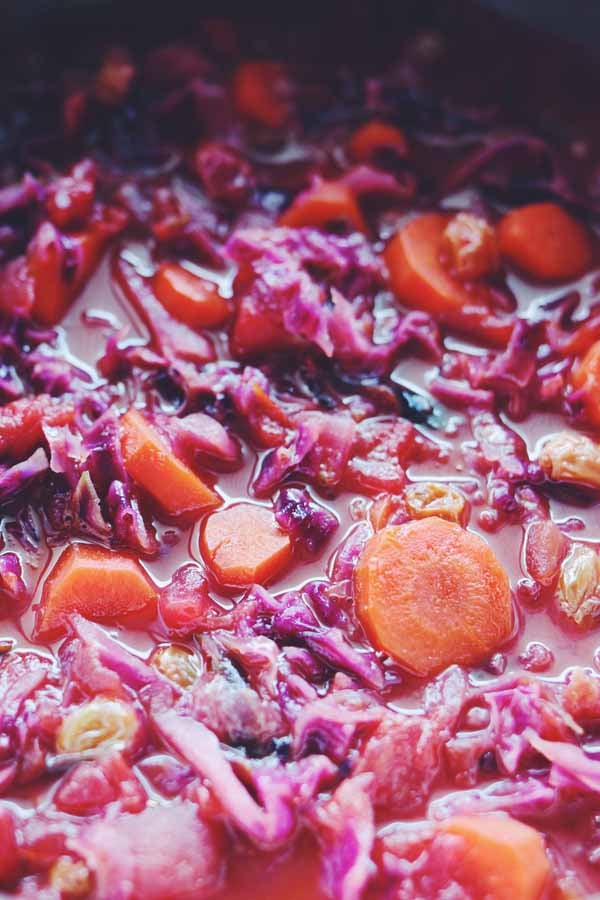 red cabbage soup