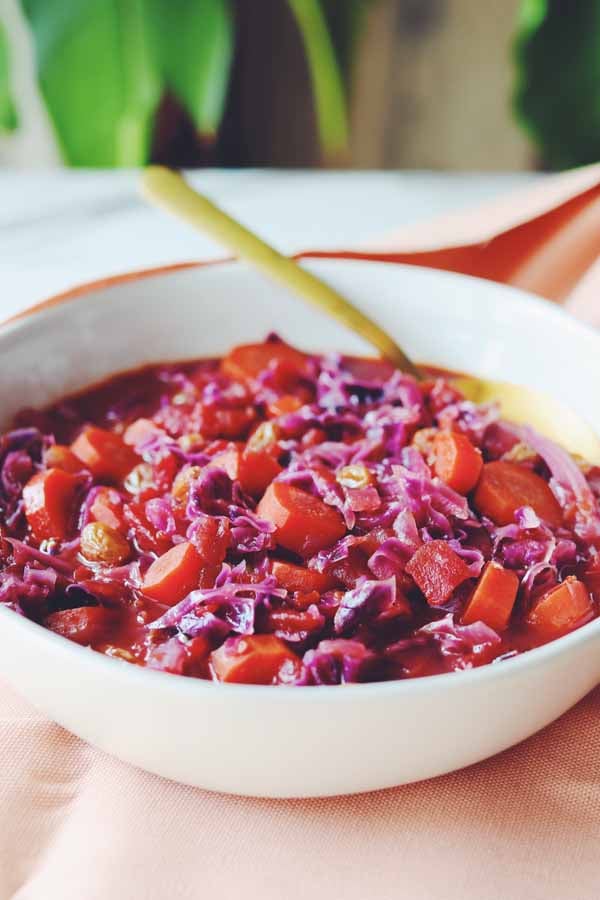 red cabbage soup