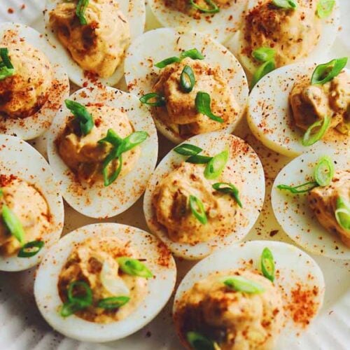 Cajun Deviled Eggs Quick and Easy Recipe Grilled Cheese Social