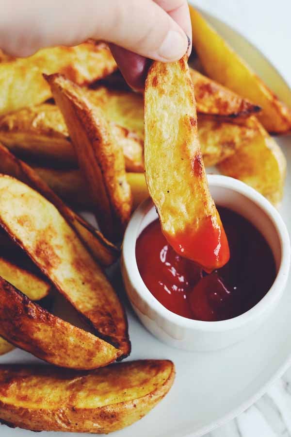 air fryer potato wedges