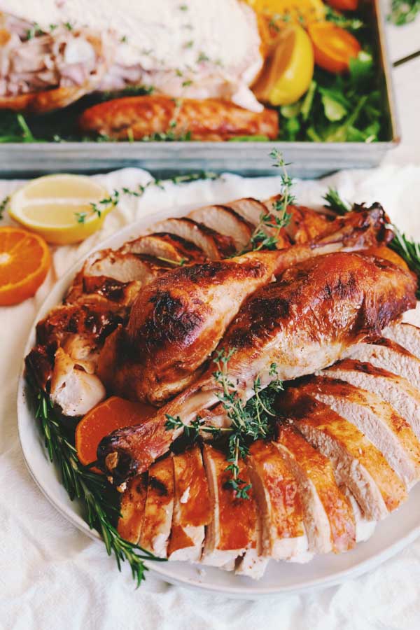 The Easiest Buttermilk Brined Turkey - Grilled Cheese Social