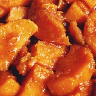 old fashioned candied sweet potatoes