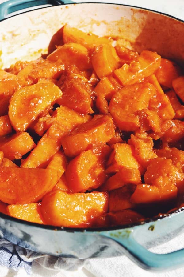 old fashioned candied sweet potatoes