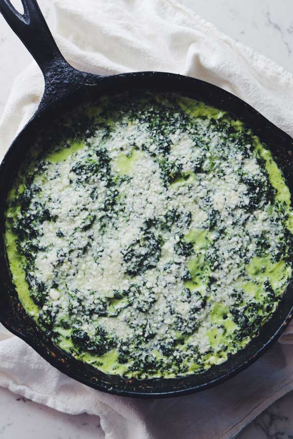 steakhouse creamed spinach