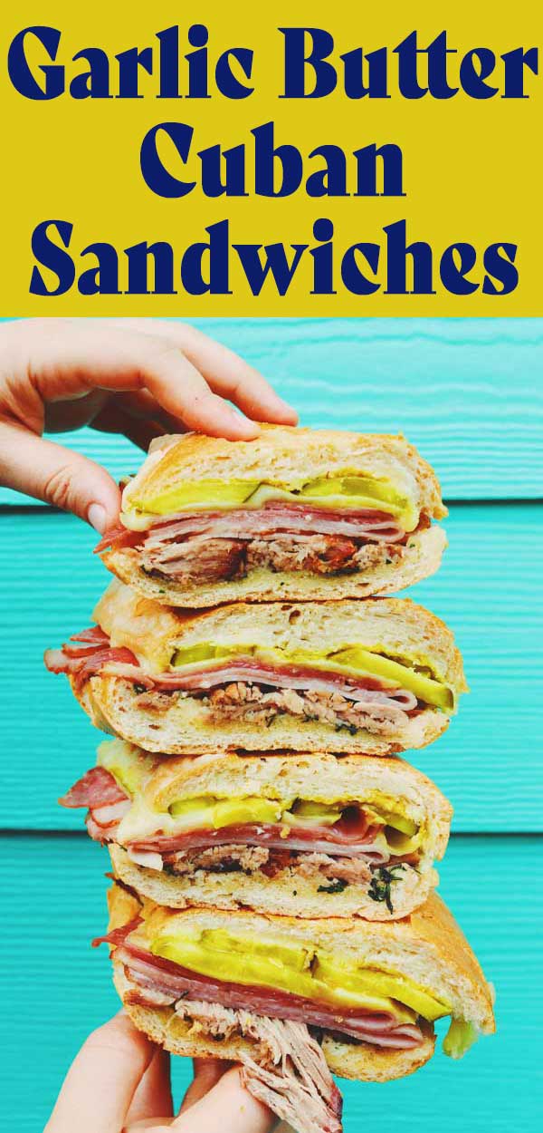 Our Smith Family Tampa Cuban Sandwiches are a family tradition! Unlike the traditional recipe, we add salami and an herby garlic butter that makes the whole sandwich even more flavorful. They're made in under 15 minutes and baked in the oven for convenience. I hope you love them as much as we do! 