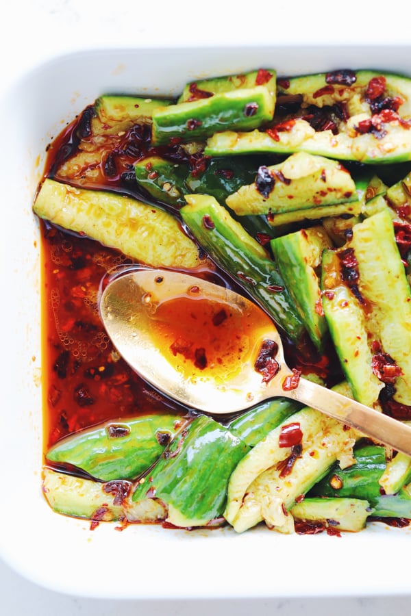 Xian Famous Foods Cucumber Salad