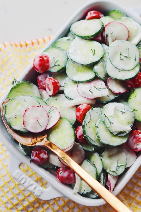 Polish Cucumber Salad