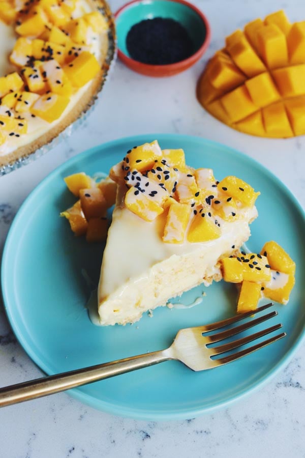 mango sticky pie