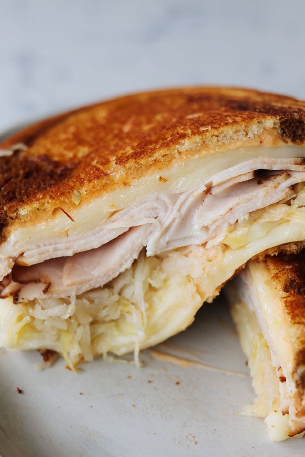 turkey pastrami sandwich