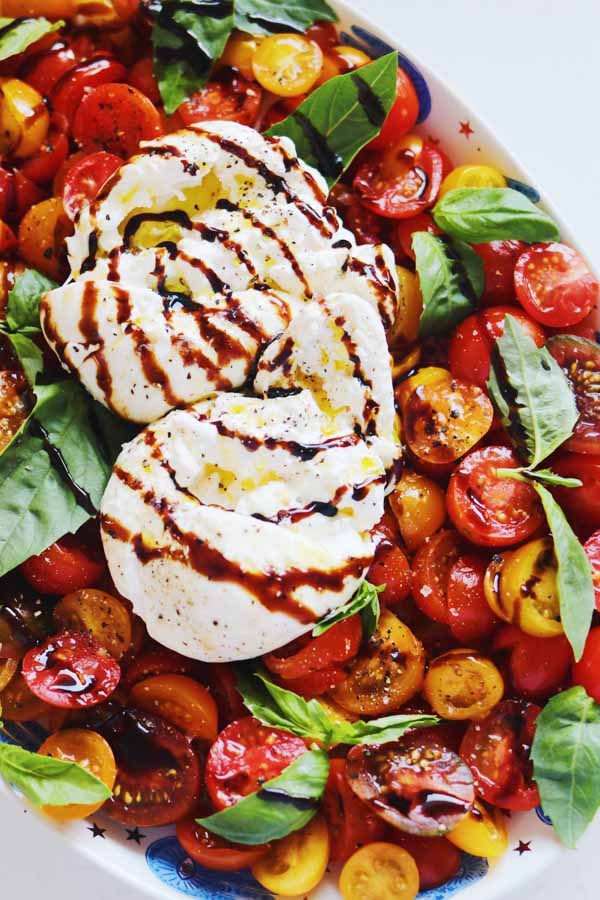 Burrata Caprese - Grilled Cheese Social