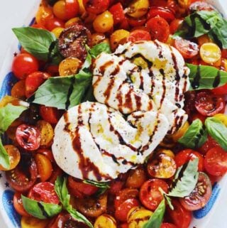 burrata caprese