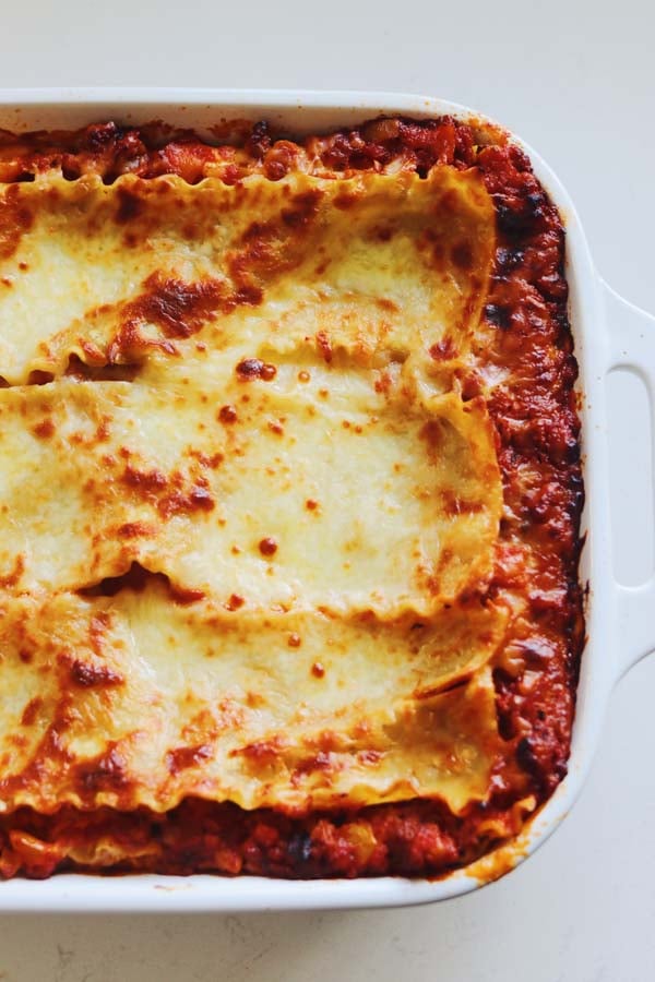 sausage pepper and onion lasagna