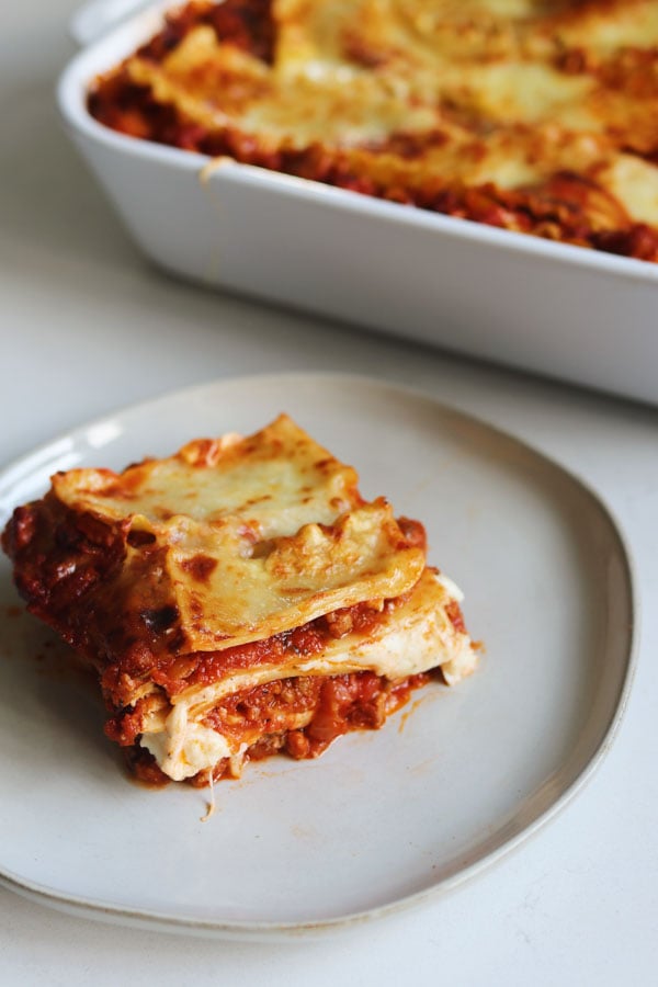 sausage pepper and onion lasagna